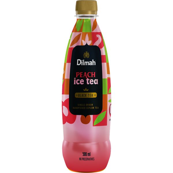 Dilmah Black IceTea Peach 0,5 L - pet thumbnail