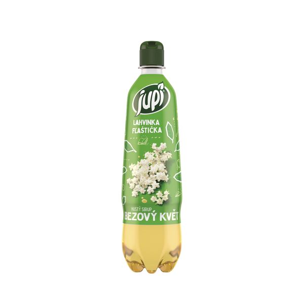 JUPÍ FĽAŠTIČKA HUSTÝ SIRUP Bazový kvet 0,7 L - pet thumbnail