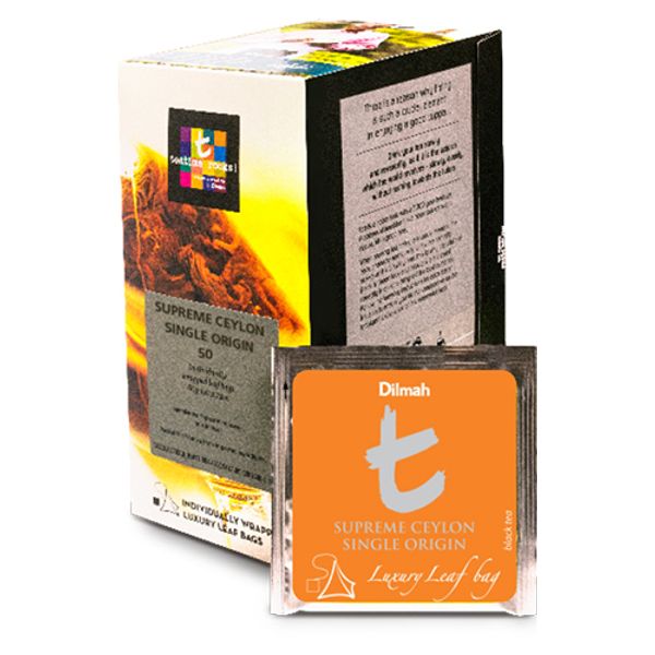 Dilmah Čaj černý SUPREME CEYLON SINGLE ORIGIN T Lux sáček HB 50/2g thumbnail