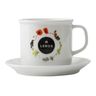 LEROS Porcelánová šálka s tanierikom - 250ml image