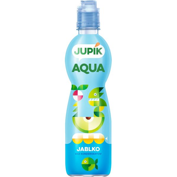 JUPÍK AQUA Jablko 0,5 L - pet thumbnail