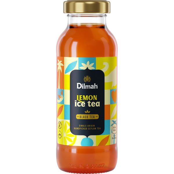 Dilmah Black Ice Tea Lemon 0,25 L - sklo thumbnail