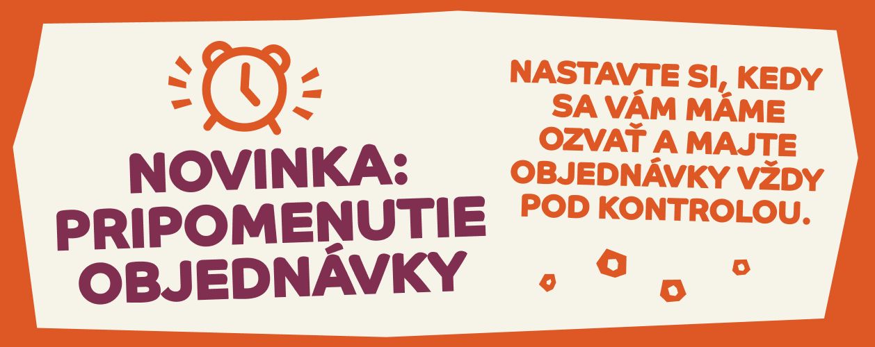 Aby vám zásoby nedošli v tú najmenej vhodnú chvíľu