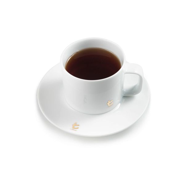T series porcelánový šálek a podšálek bílý 250ml thumbnail