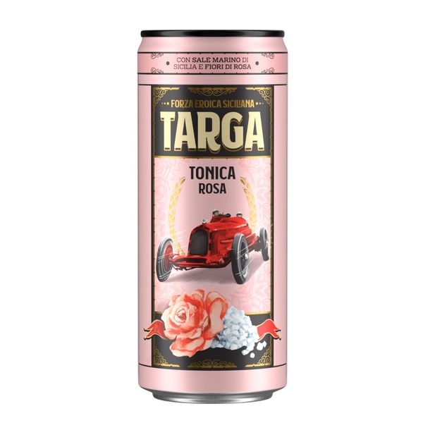 TARGA TONICA ROSA 0,33 l - plech thumbnail