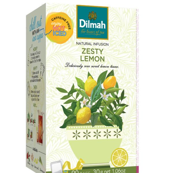 DILMAH Čaj ovocný Naturally Zesty Lemon 20/1,5g thumbnail