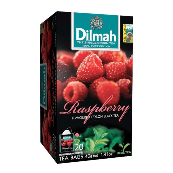 DILMAH Čaj černý Malina 20/2g thumbnail