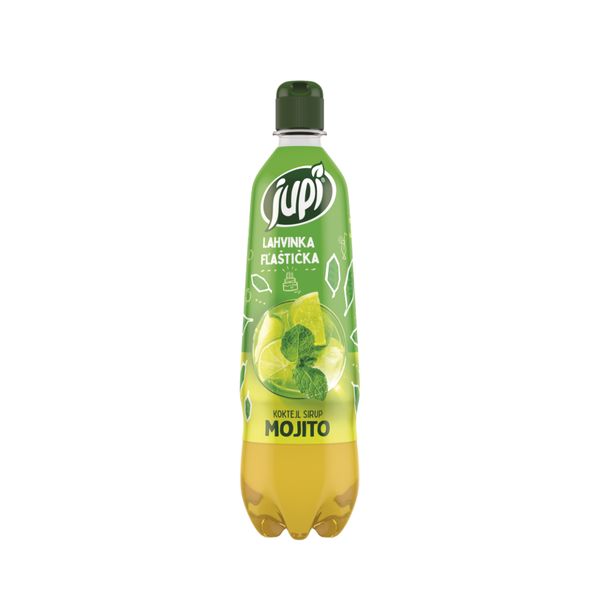 JUPÍ FĽAŠTIČKA KOKTAIL SIRUP Mojito 0,7 L - pet thumbnail