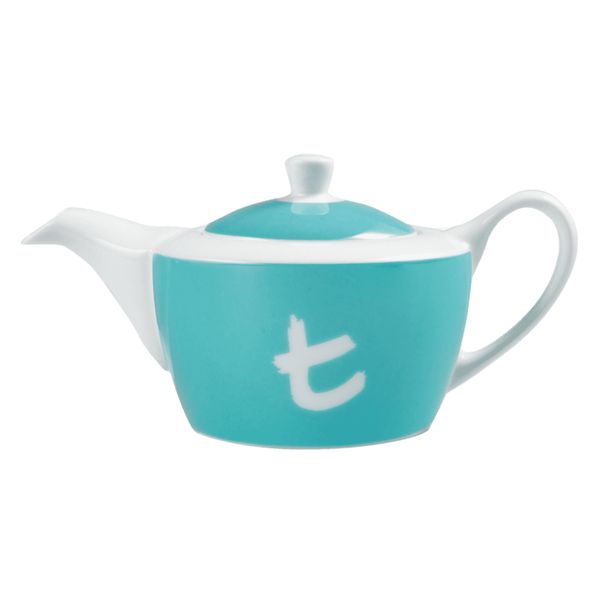 T series porcelánová konvička modrá 420ml thumbnail