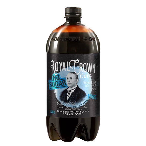 ROYAL CROWN Cola No sugar 1,33 l - PET thumbnail