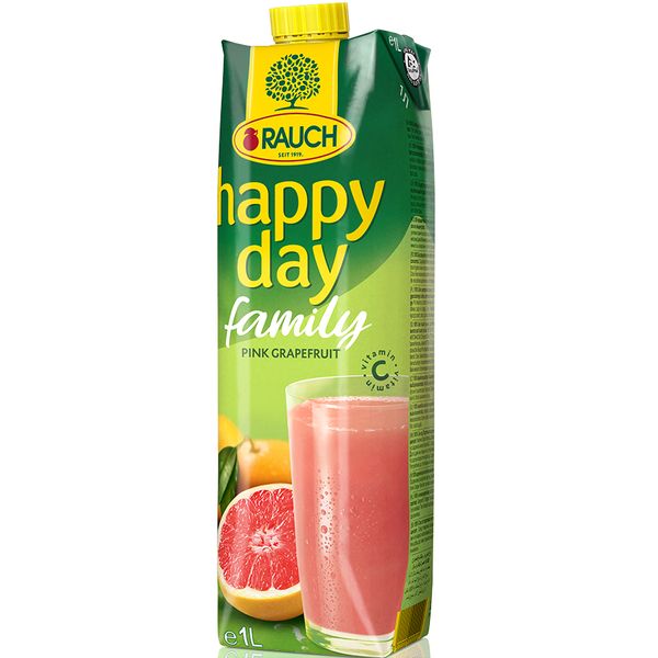 HAPPY DAY Family Grapefruit 1 L - tetrapack thumbnail